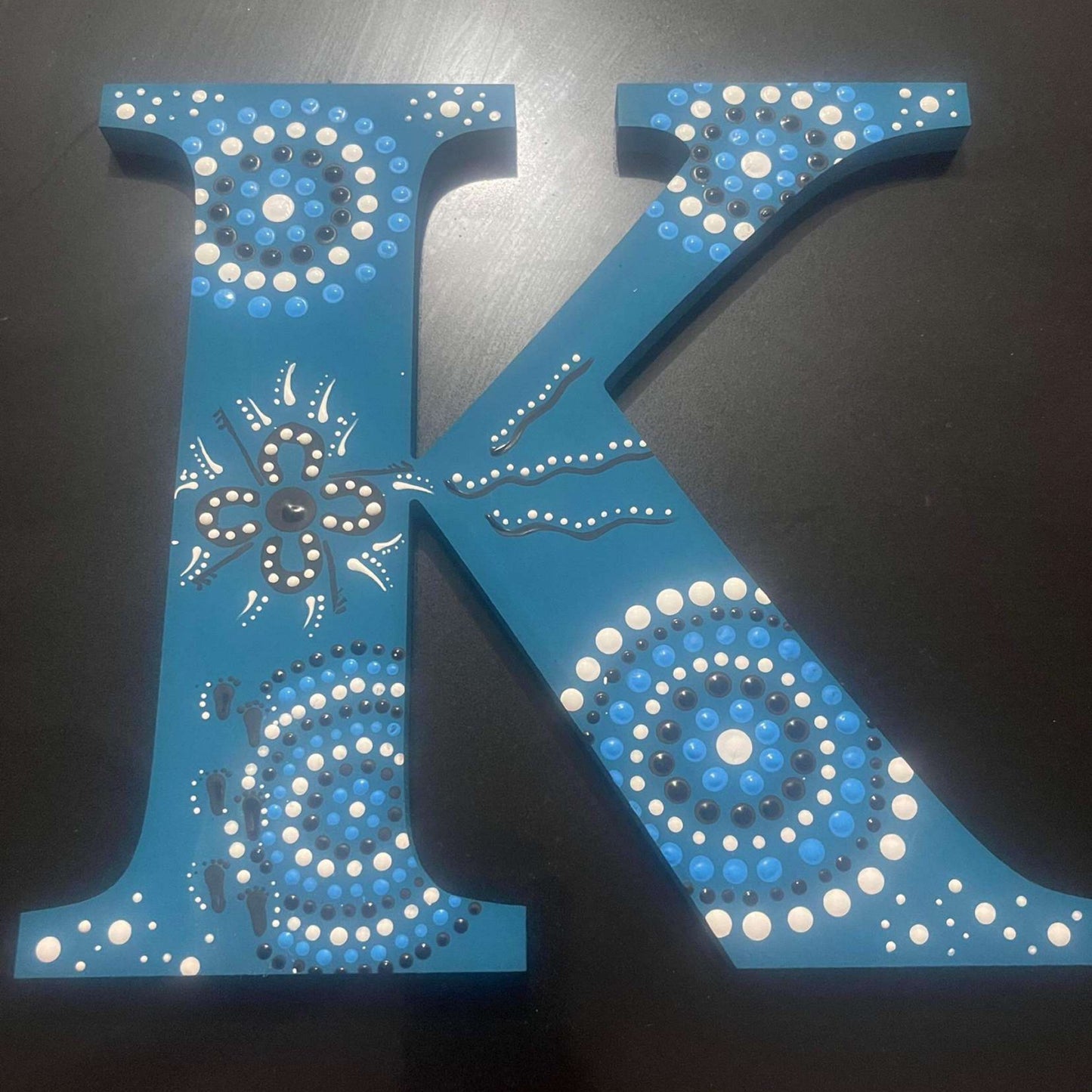 XL Aboriginal Design Wooden Letters