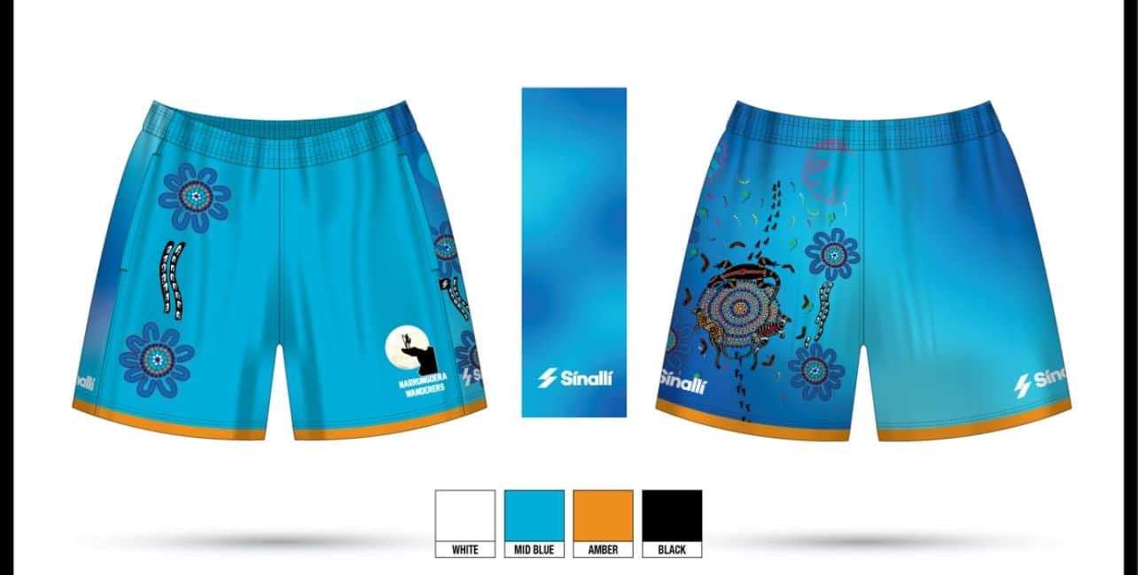 Narrungdera Wanderers Training Shorts 2024